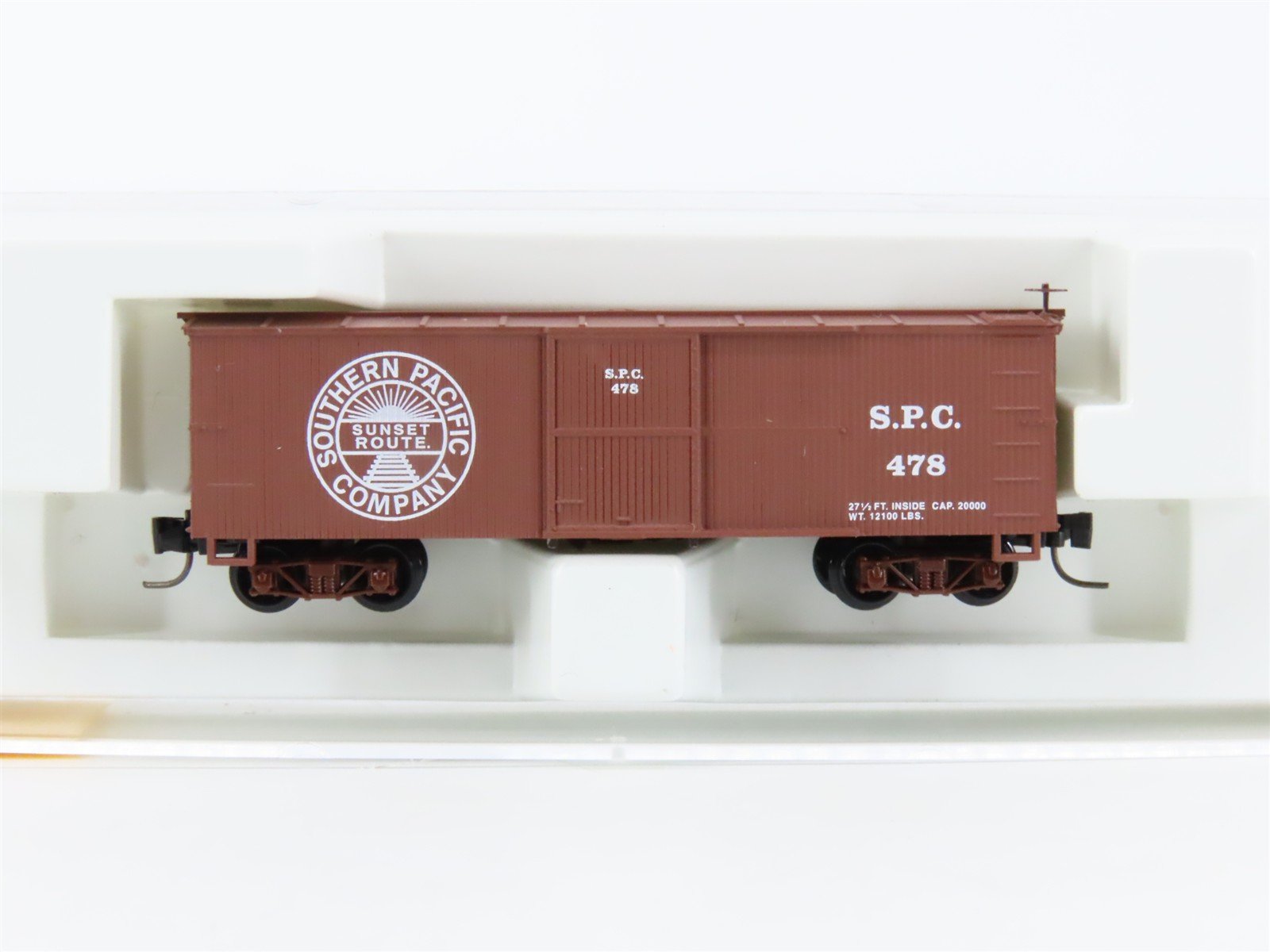 Nn3 Scale Micro-Trains MTL 15102 SPC Southern Pacific Company 30' Box Car #478