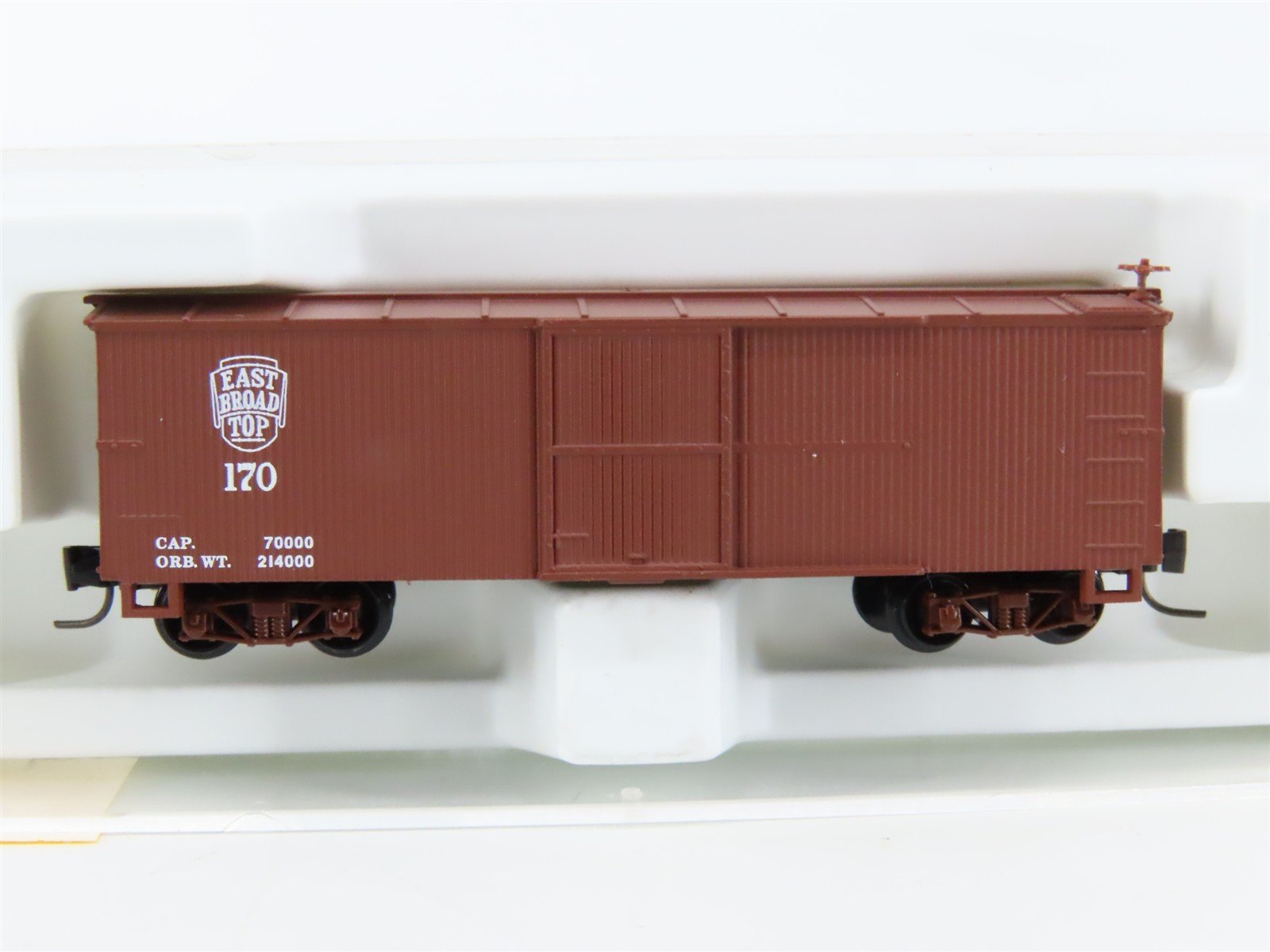 Nn3 Scale Micro-Trains MTL 15107 East Broad Top 30' Single Door Box Car #170