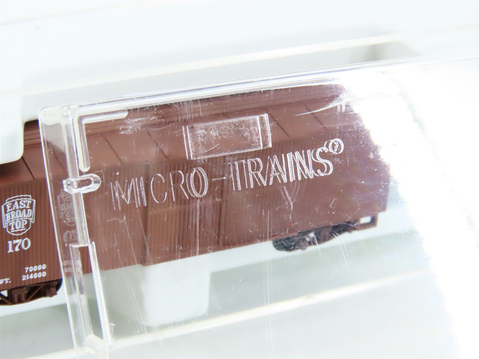 Nn3 Scale Micro-Trains MTL 15107 East Broad Top 30' Single Door Box Car #170