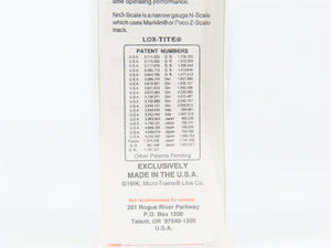 Nn3 Scale Micro-Trains MTL 15107 East Broad Top 30' Single Door Box Car #170