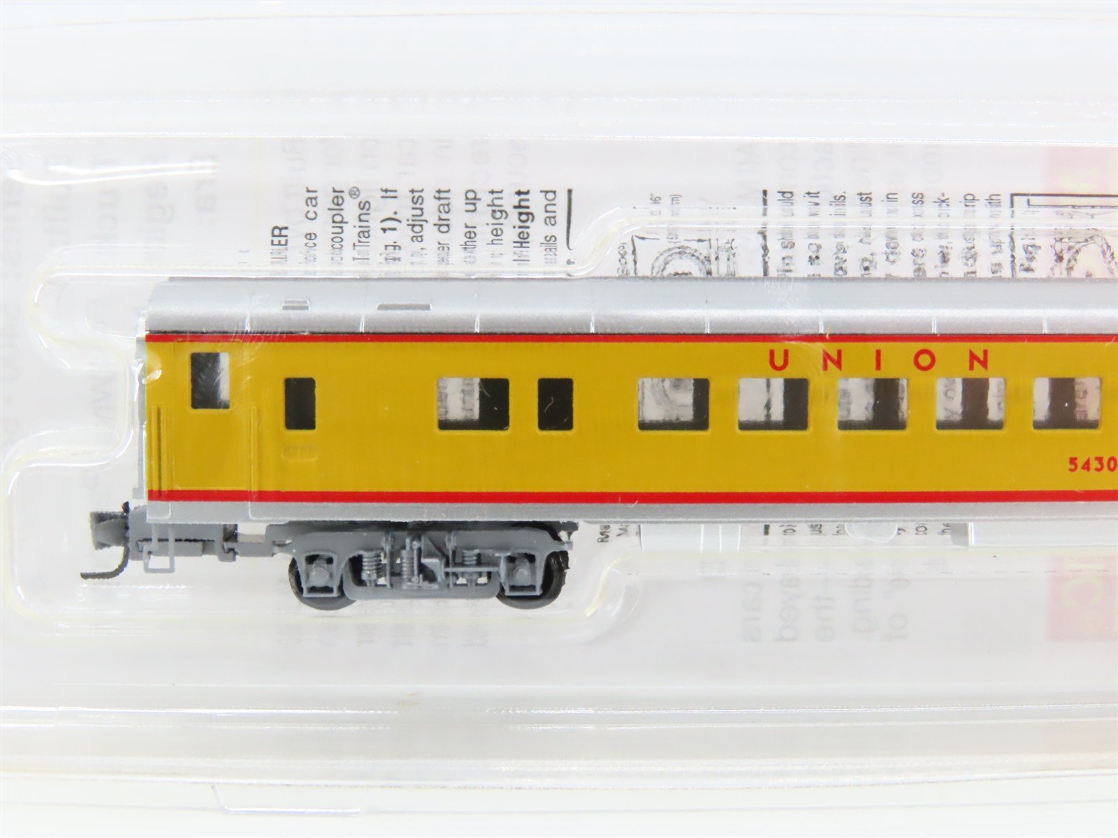 Z Scale Micro-Trains MTL 55252010 UP Union Pacific Coach Passenger Car #5430