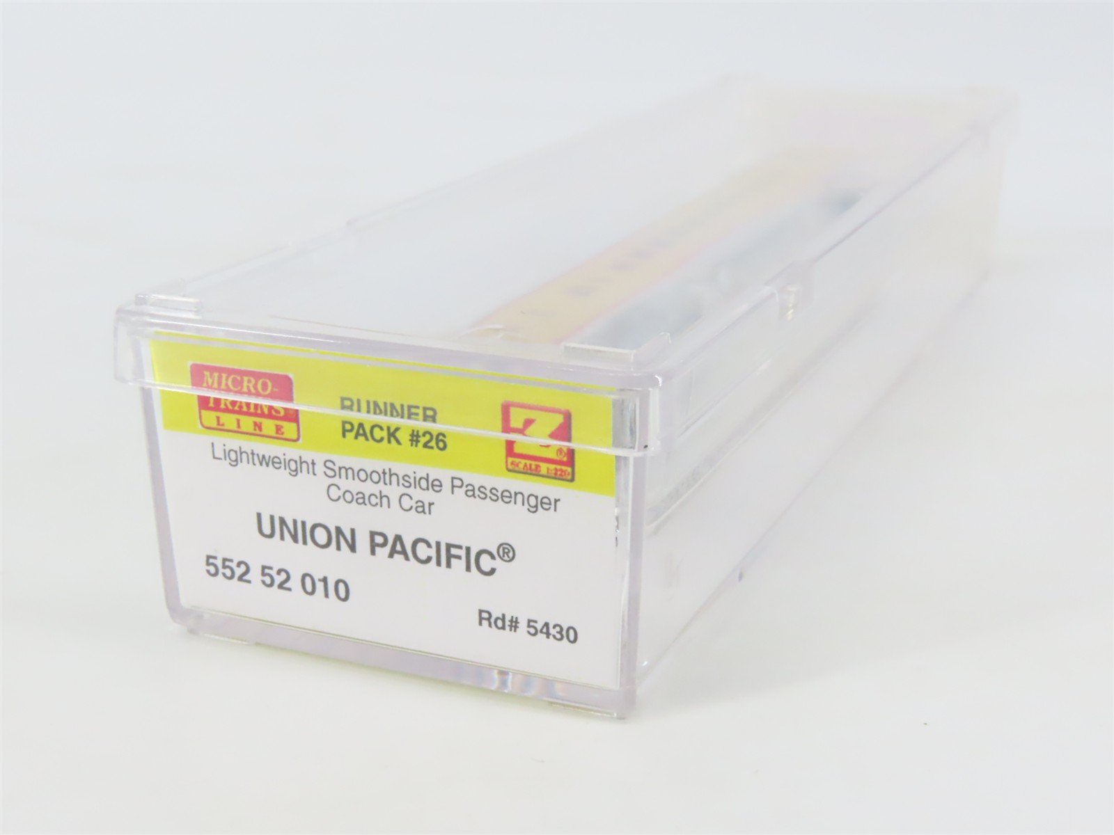 Z Scale Micro-Trains MTL 55252010 UP Union Pacific Coach Passenger Car #5430