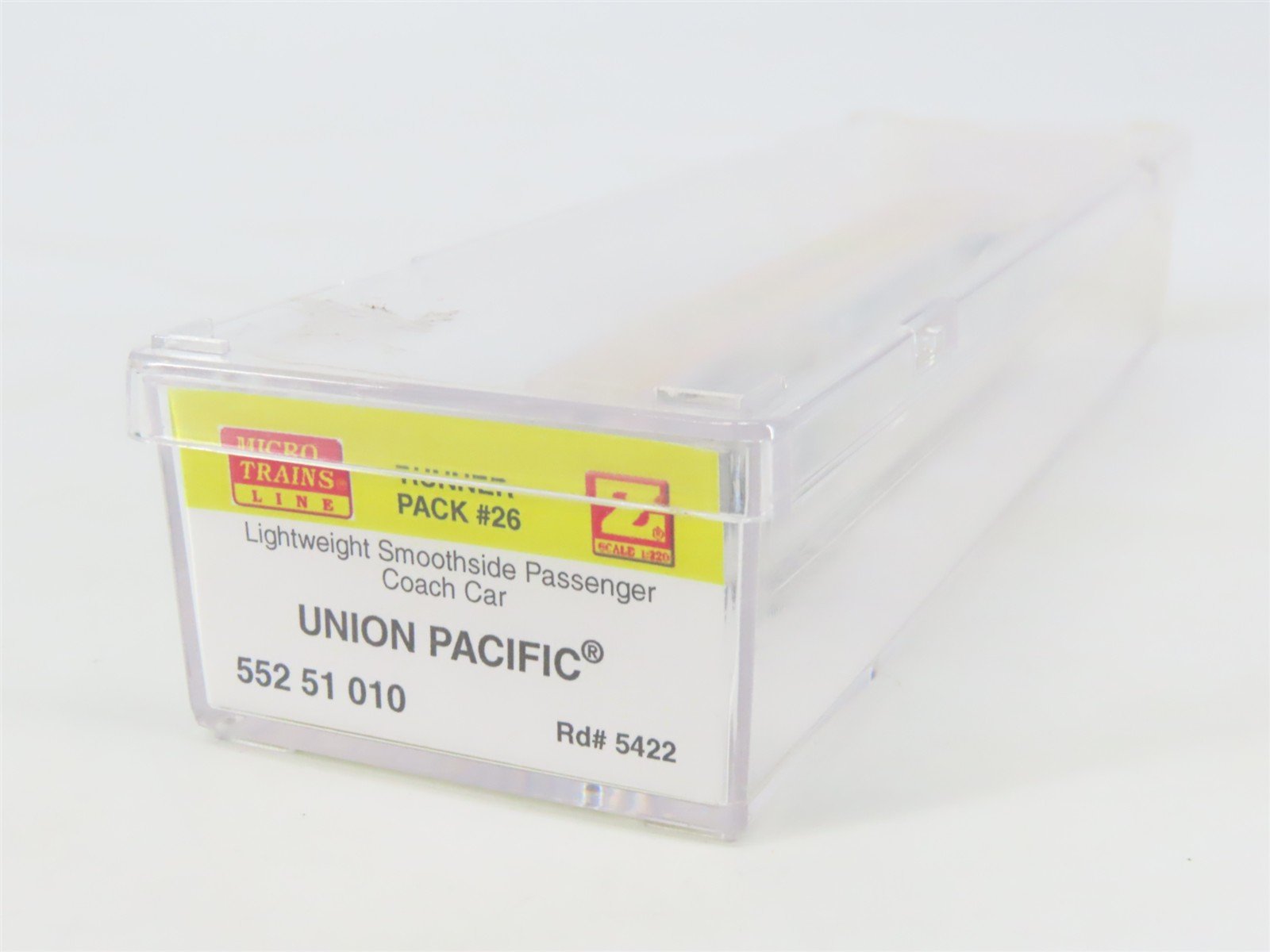 Z Scale Micro-Trains MTL 55251010 UP Union Pacific Coach Passenger Car #5422