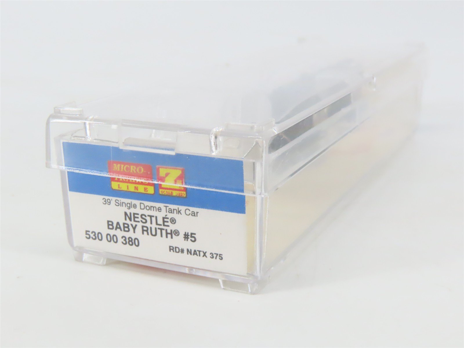 Z Scale Micro-Trains MTL 53000380 NATX Nestle Baby Ruth 39' Tank Car #375