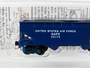 Z Micro-Trains MTL 53300080 DAFX United States Air Force 2-Bay Hopper #55175