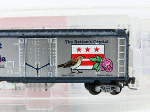 Z Scale Micro-Trains MTL NSC 08-01 DC District of Columbia 40' Box Car #1800