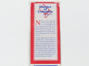 Z Scale Micro-Trains MTL NSC 08-01 DC District of Columbia 40' Box Car #1800