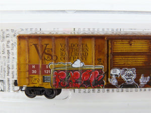 Z Micro-Trains MTL 51044440 HS Valdosta Southern 50' Box Car #30121 w/ Graffiti
