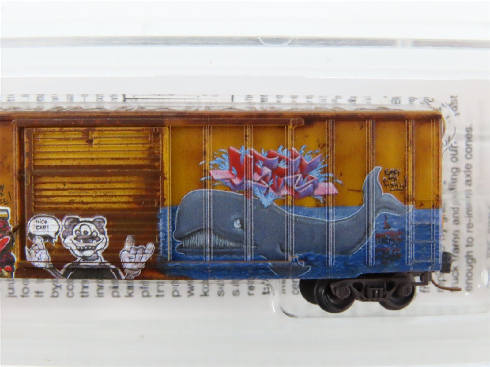 Z Micro-Trains MTL 51044440 HS Valdosta Southern 50' Box Car #30121 w/ Graffiti
