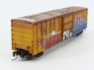Z Micro-Trains MTL 51044440 HS Valdosta Southern 50' Box Car #30121 w/ Graffiti