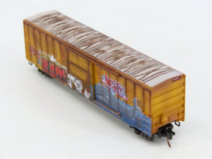 Z Micro-Trains MTL 51044440 HS Valdosta Southern 50' Box Car #30121 w/ Graffiti