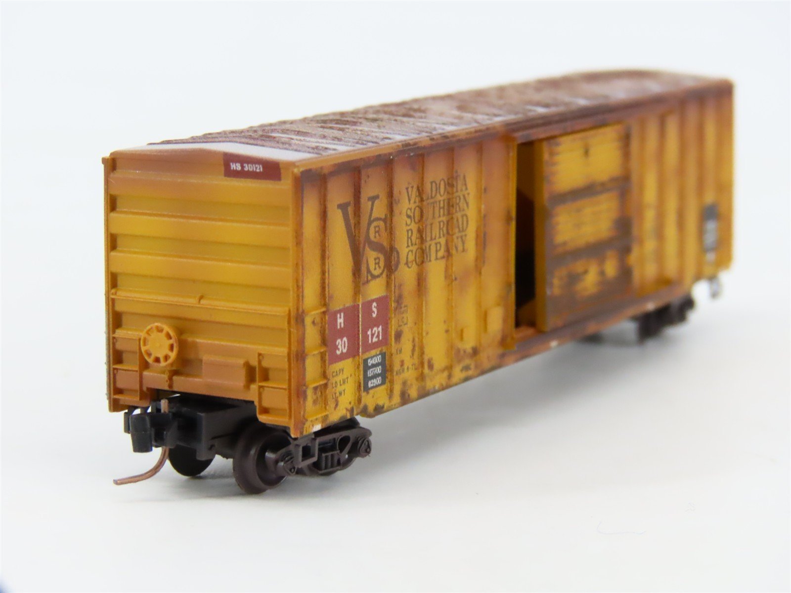 Z Micro-Trains MTL 51044440 HS Valdosta Southern 50' Box Car #30121 w/ Graffiti