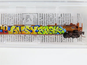 Z Scale Micro-Trains MTL 54044010 DTTX Trailer Train Well Car w/ Graffiti