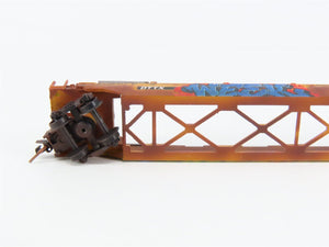 Z Scale Micro-Trains MTL 54044010 DTTX Trailer Train Well Car w/ Graffiti