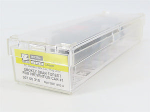 Z Scale Micro-Trains MTL 50700310 SBX Smokey Bear 50' Plug Door Box Car #1953A