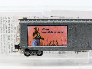Z Scale Micro-Trains MTL 50700310 SBX Smokey Bear 50' Plug Door Box Car #1953A