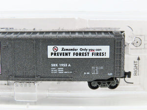 Z Scale Micro-Trains MTL 50700310 SBX Smokey Bear 50' Plug Door Box Car #1953A