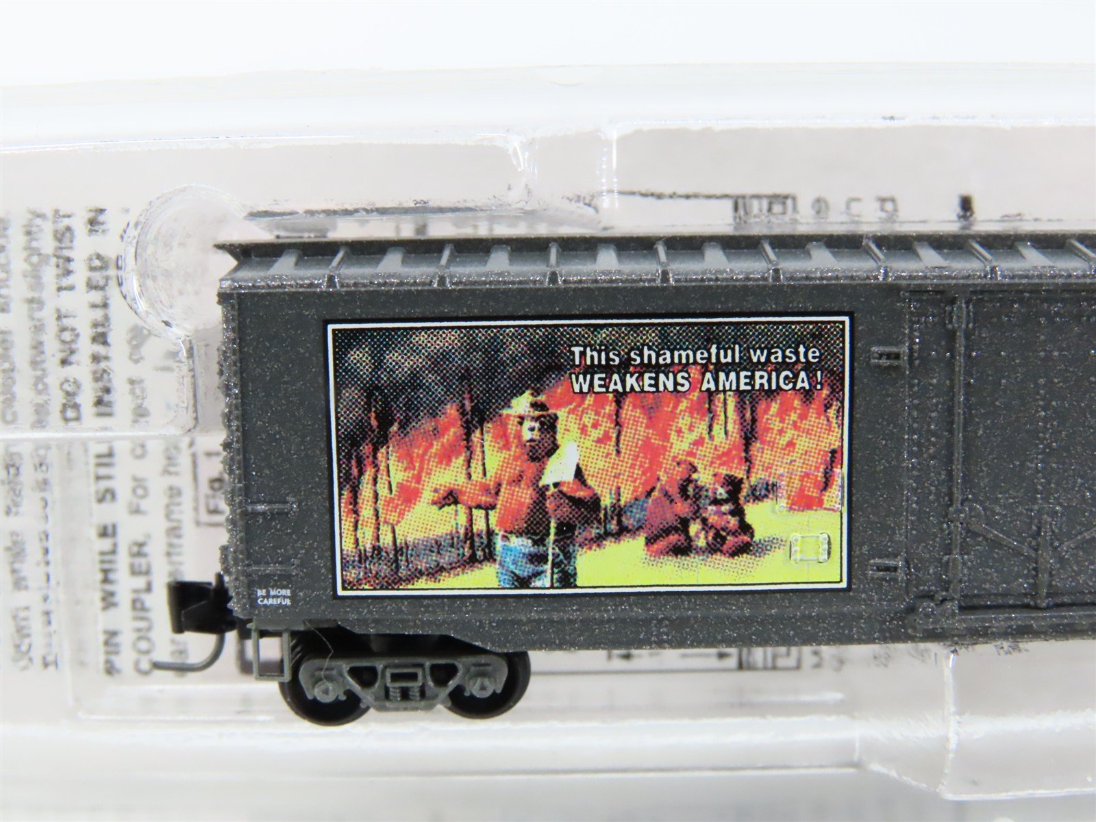 Z Scale Micro-Trains MTL 50700330 SBX Smokey Bear 50' Plug Door Box Car #1953B