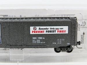 Z Scale Micro-Trains MTL 50700350 SBX Smokey Bear 50' Plug Door Box Car #1983A