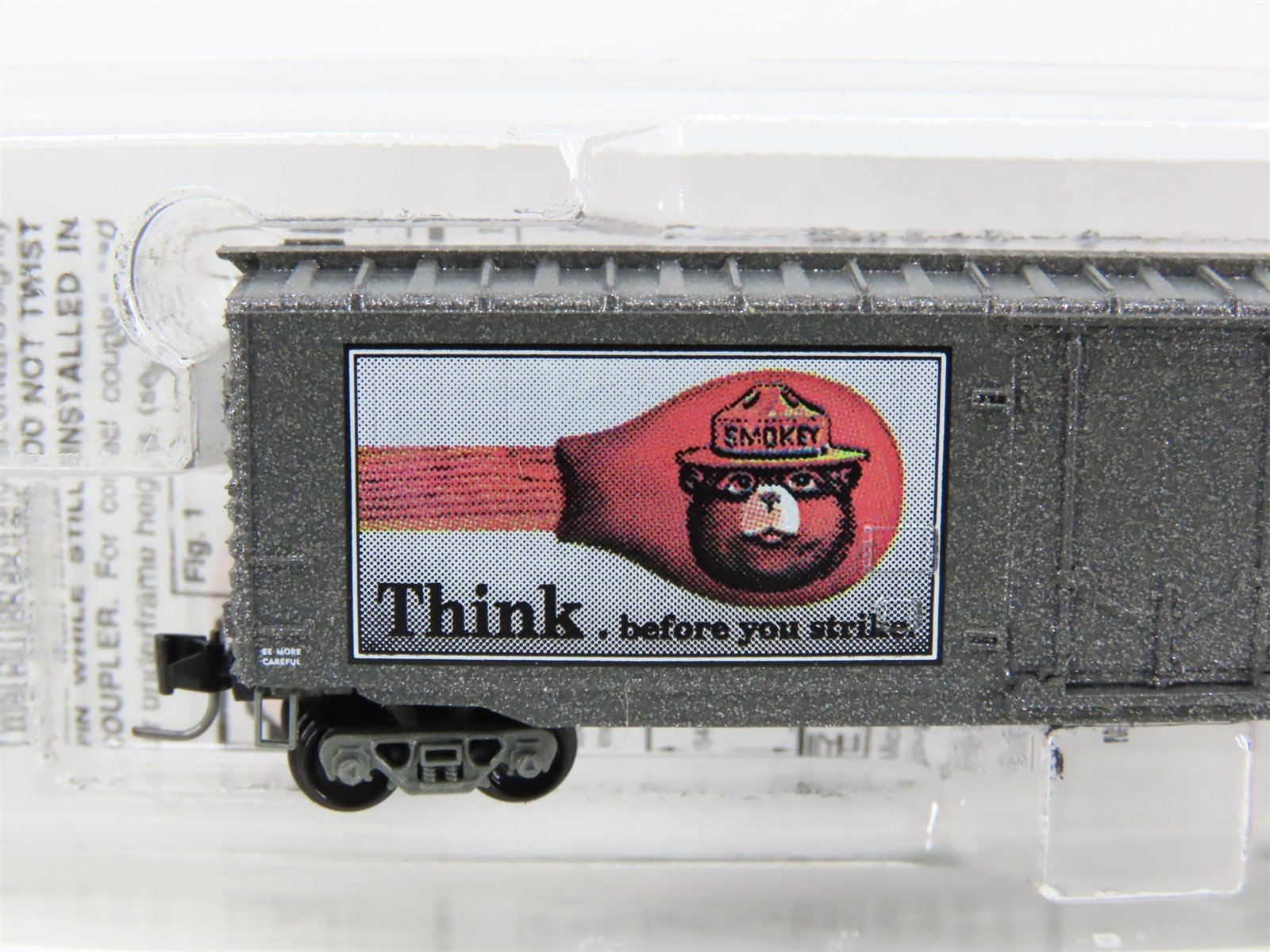 Z Scale Micro-Trains MTL 5070350 SBX Smokey Bear 50' Plug Door Box Car #1983A