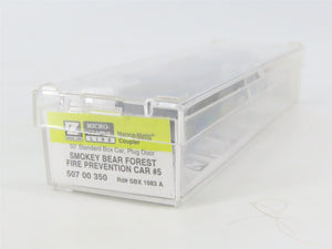 Z Scale Micro-Trains MTL 5070350 SBX Smokey Bear 50' Plug Door Box Car #1983A