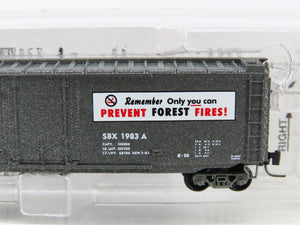 Z Scale Micro-Trains MTL 50700350 SBX Smokey Bear 50' Plug Door Box Car #1983A