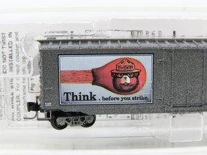 Z Scale Micro-Trains MTL 50700350 SBX Smokey Bear 50' Plug Door Box Car #1983A