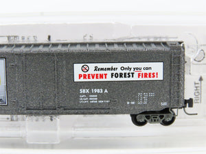Z Scale Micro-Trains MTL 50700350 SBX Smokey Bear 50' Plug Door Box Car #1983A