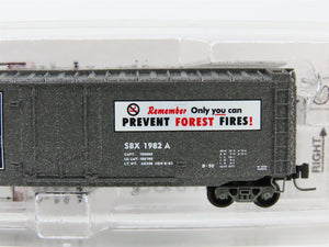 Z Scale Micro-Trains MTL 50700360 SBX Smokey Bear 50' Plug Door Box Car #1982A