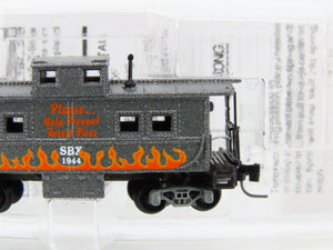 Z Scale Micro-Trains MTL 53500260 SBX Smokey Bear Center Cupola Caboose #1944
