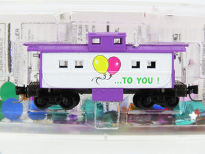 Z Scale Micro-Trains MTL 53500250 Happy Birthday To You Cupola Caboose