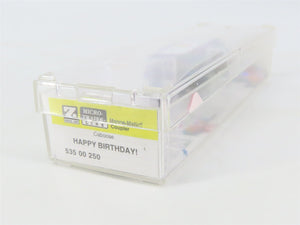 Z Scale Micro-Trains MTL 53500250 Happy Birthday To You Cupola Caboose