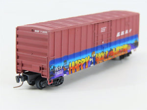 Z Micro-Trains MTL 51144192 BNSF Railway Box Car #713035 w/ Halloween Graffiti