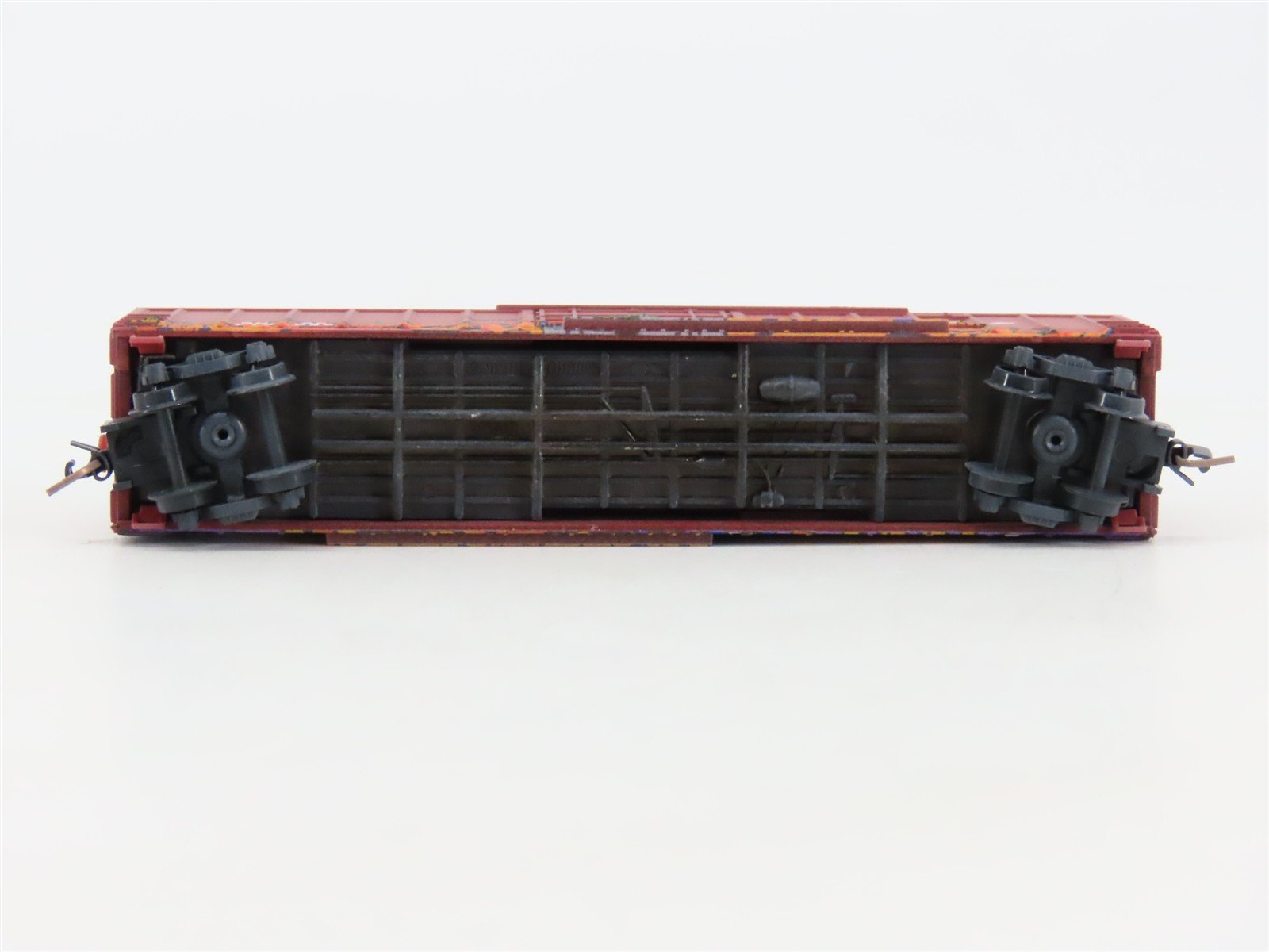 Z Micro-Trains MTL 51144192 BNSF Railway Box Car #713035 w/ Halloween Graffiti