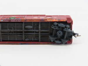 Z Micro-Trains MTL 51144192 BNSF Railway Box Car #713035 w/ Halloween Graffiti