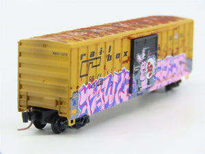 Z Scale Micro-Trains MTL 51044224 RBOX Railbox 50' Box Car #43235 w/ Graffiti