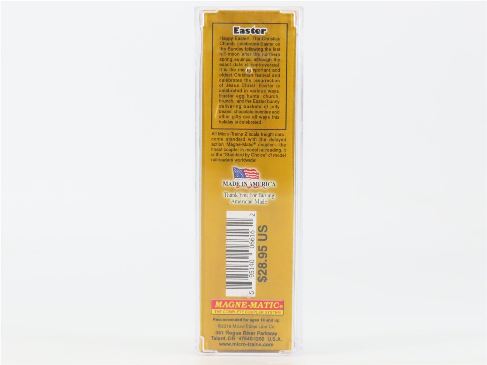 Z Scale Micro-Trains MTL 51044224 RBOX Railbox 50' Box Car #43235 w/ Graffiti