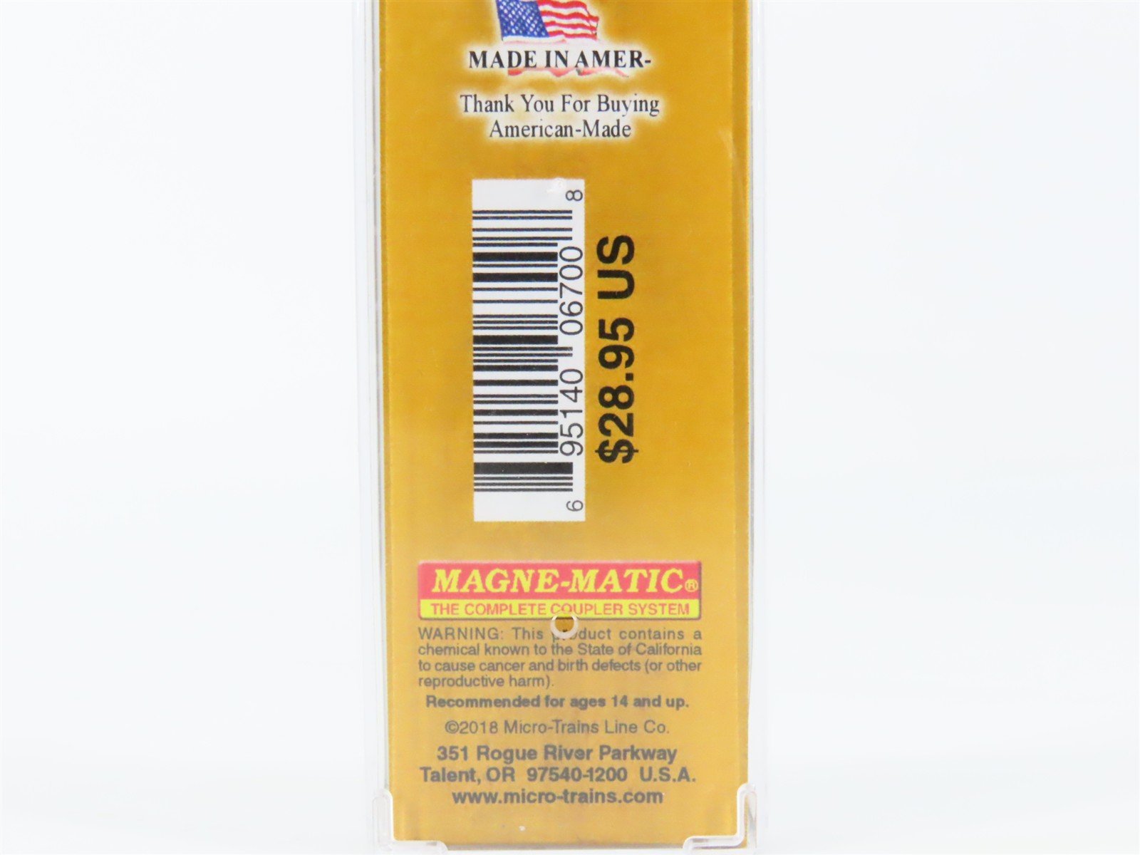 Z Scale Micro-Trains MTL 51044226 RBOX Railbox 50' Box Car #32556 w/ Graffiti