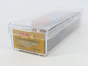 Z Scale Micro-Trains MTL 51044010 RBOX Railbox 50' Box Car #17823 w/ Graffiti