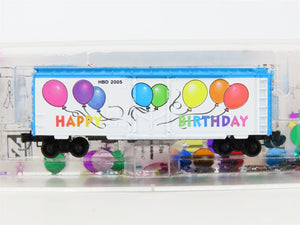 Z Scale Micro-Trains MTL 50200230 HBD Happy Birthday 40' Plug Door Box Car #2005