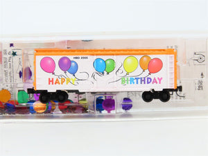 Z Scale Micro-Trains MTL 50200230 HBD Happy Birthday 40' Plug Door Box Car #2005