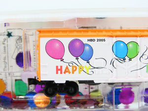 Z Scale Micro-Trains MTL 50200230 HBD Happy Birthday 40' Plug Door Box Car #2005