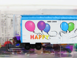 Z Scale Micro-Trains MTL 50200230 HBD Happy Birthday 40' Plug Door Box Car #2005