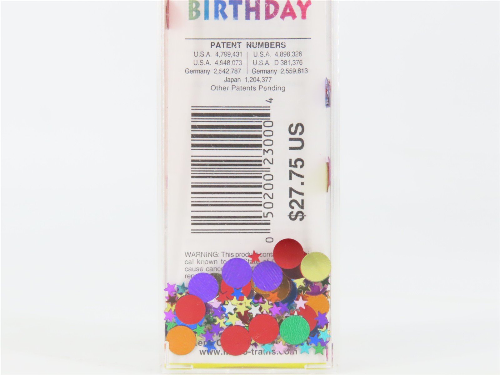 Z Scale Micro-Trains MTL 50200230 HBD Happy Birthday 40' Plug Door Box Car #2005