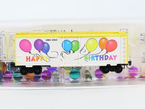 Z Scale Micro-Trains MTL 50200230 HBD Happy Birthday 40' Plug Door Box Car #2005