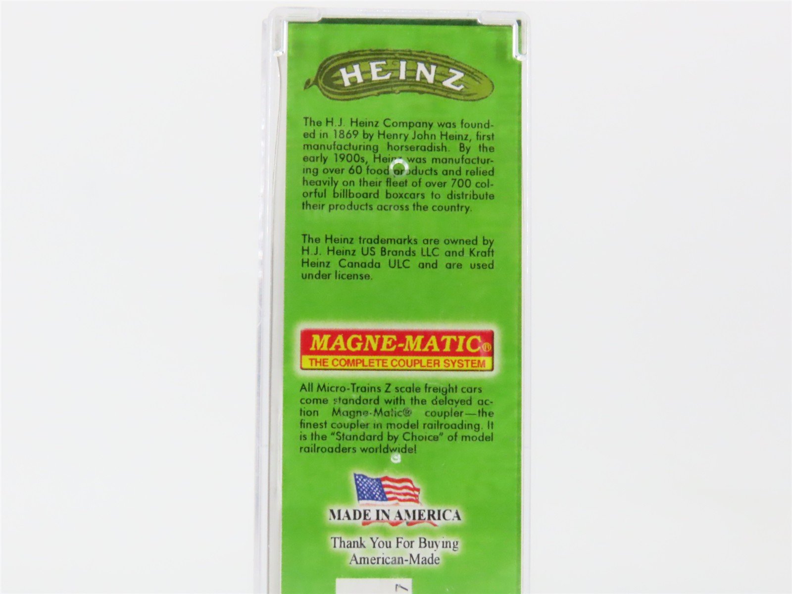Z Scale Micro-Trains MTL 51800550 HPFL Heinz Pickles 40' Wood Reefer #2042