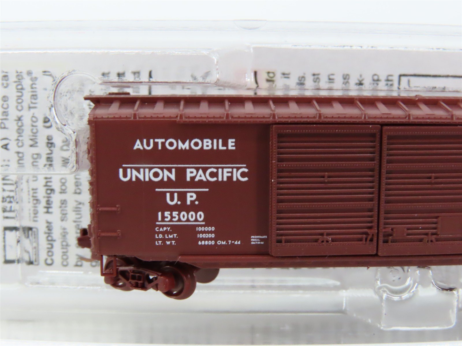 Z Scale Micro-Trains MTL 50600290 UP Union Pacific Railroad 50' Box Car #155000