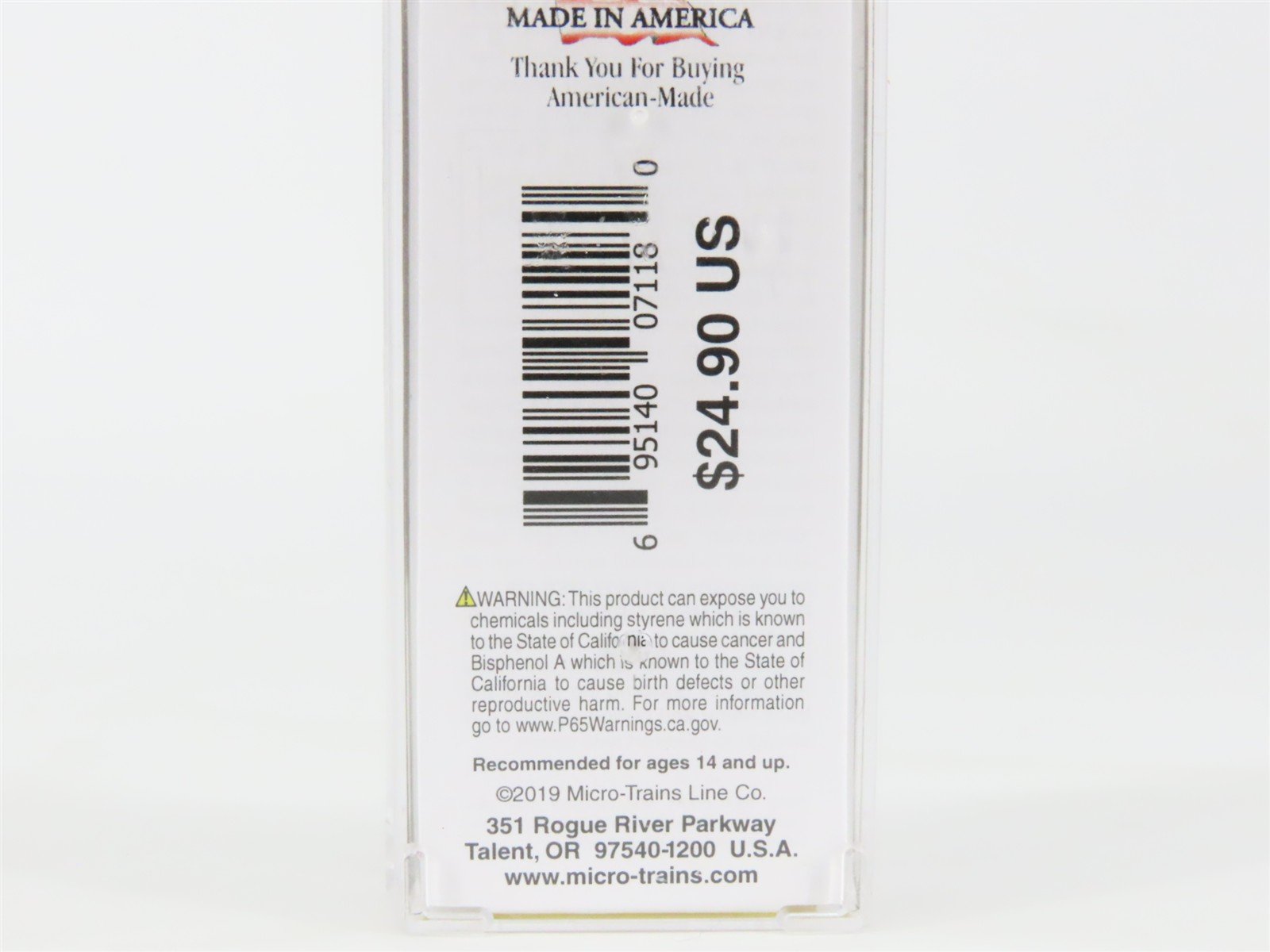 Z Scale Micro-Trains MTL 50600290 UP Union Pacific Railroad 50' Box Car #155000