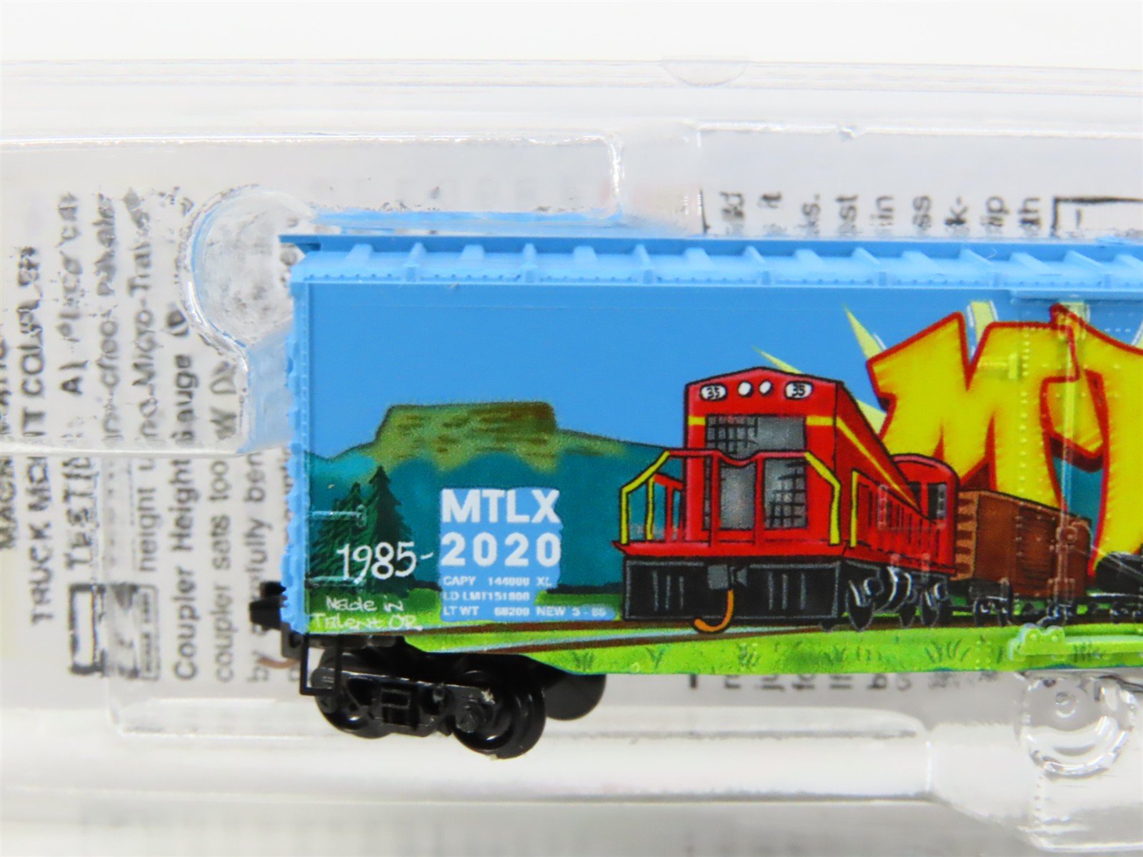 Z Scale Micro-Trains MTL 50700520 MTLX 35th Anniversary 50' Box Car #2020