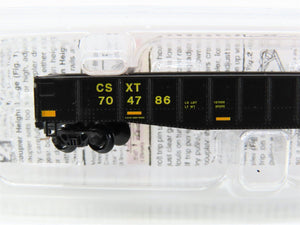 Z Scale Micro-Trains MTL 52200241 CSXT 50' Open Gondola #704786 w/ Load
